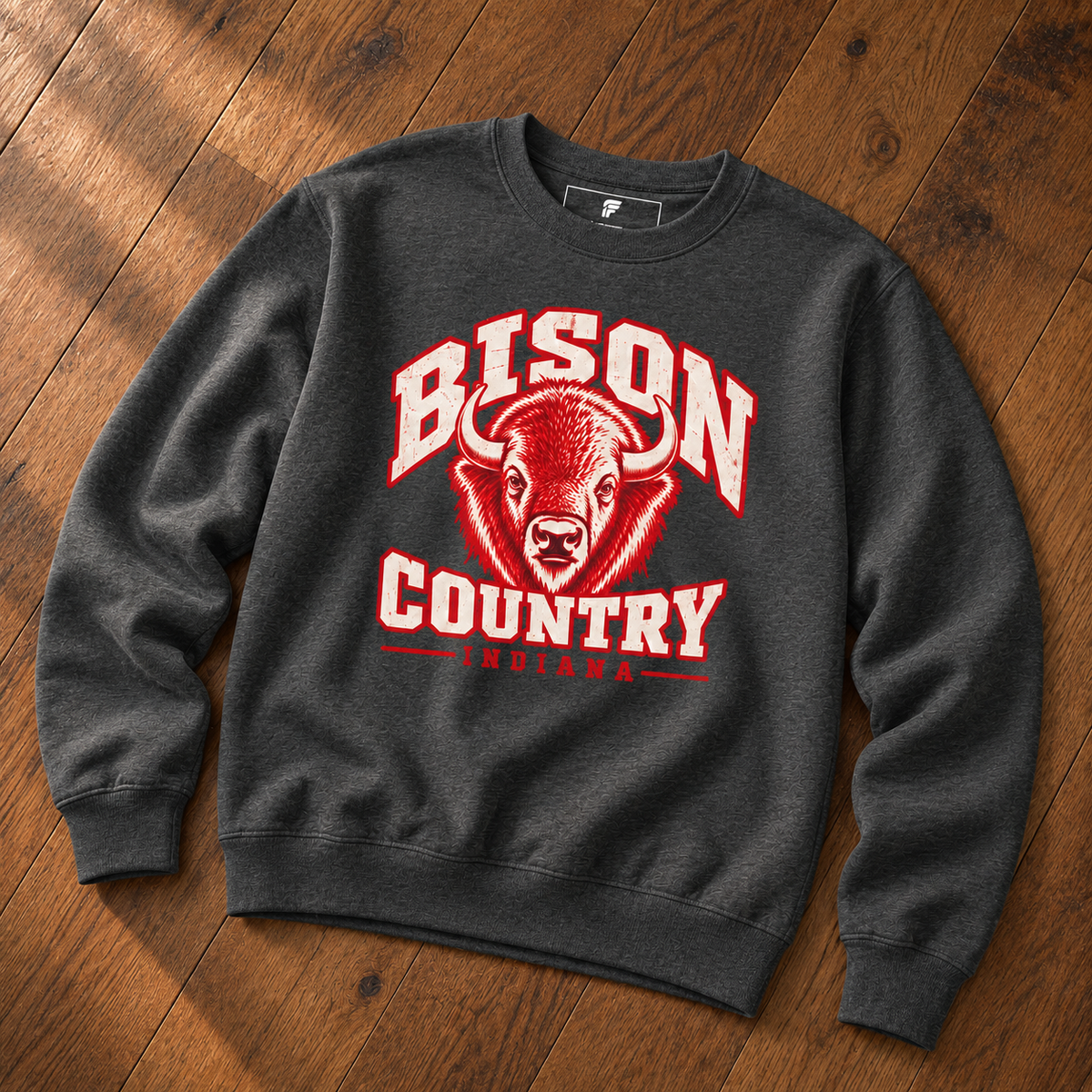 Bison Country Crew Sweatshirt