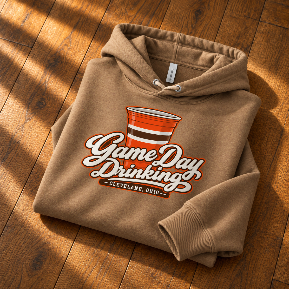 Cleveland Game Day Drinking Hoodie