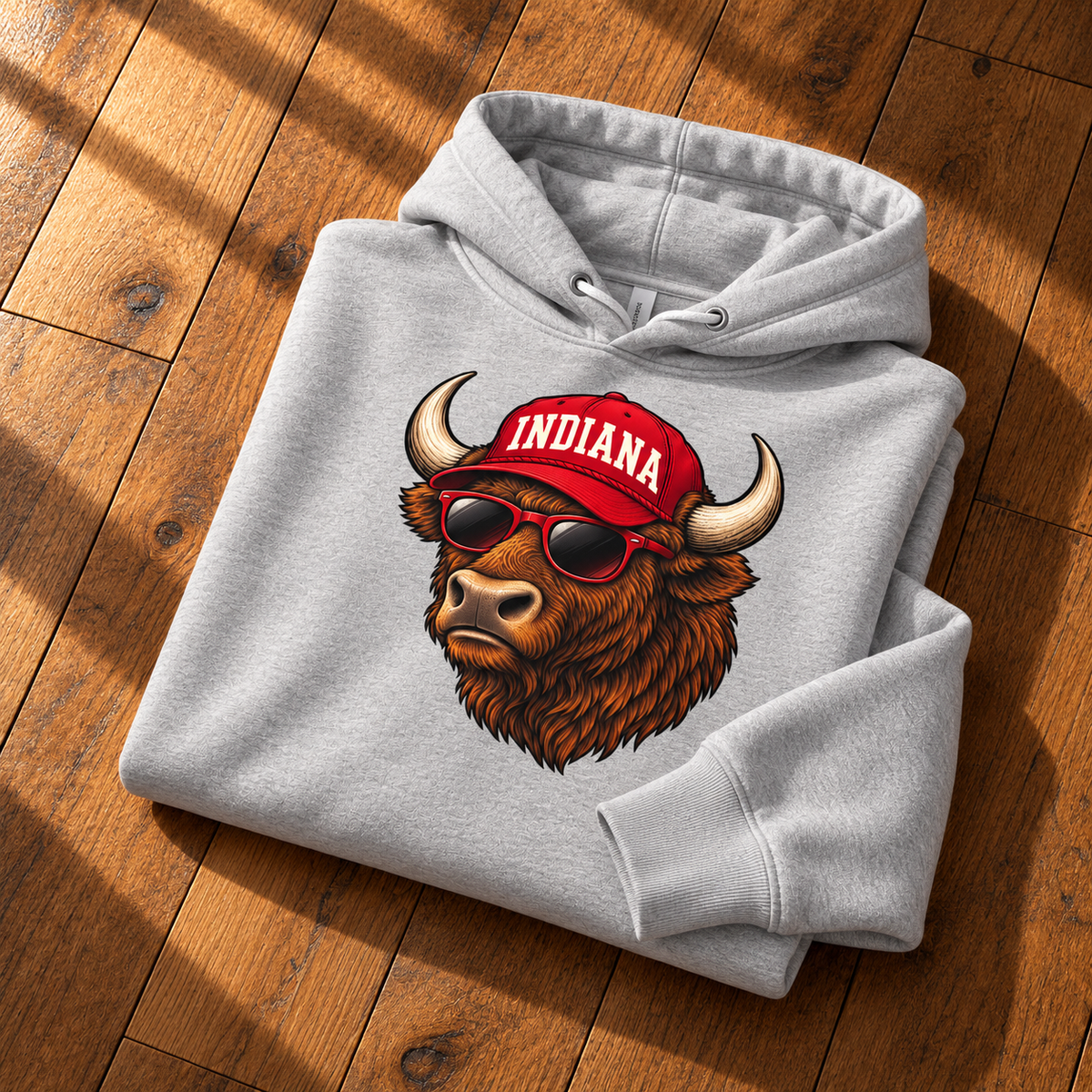 Cool Bison Hoodie