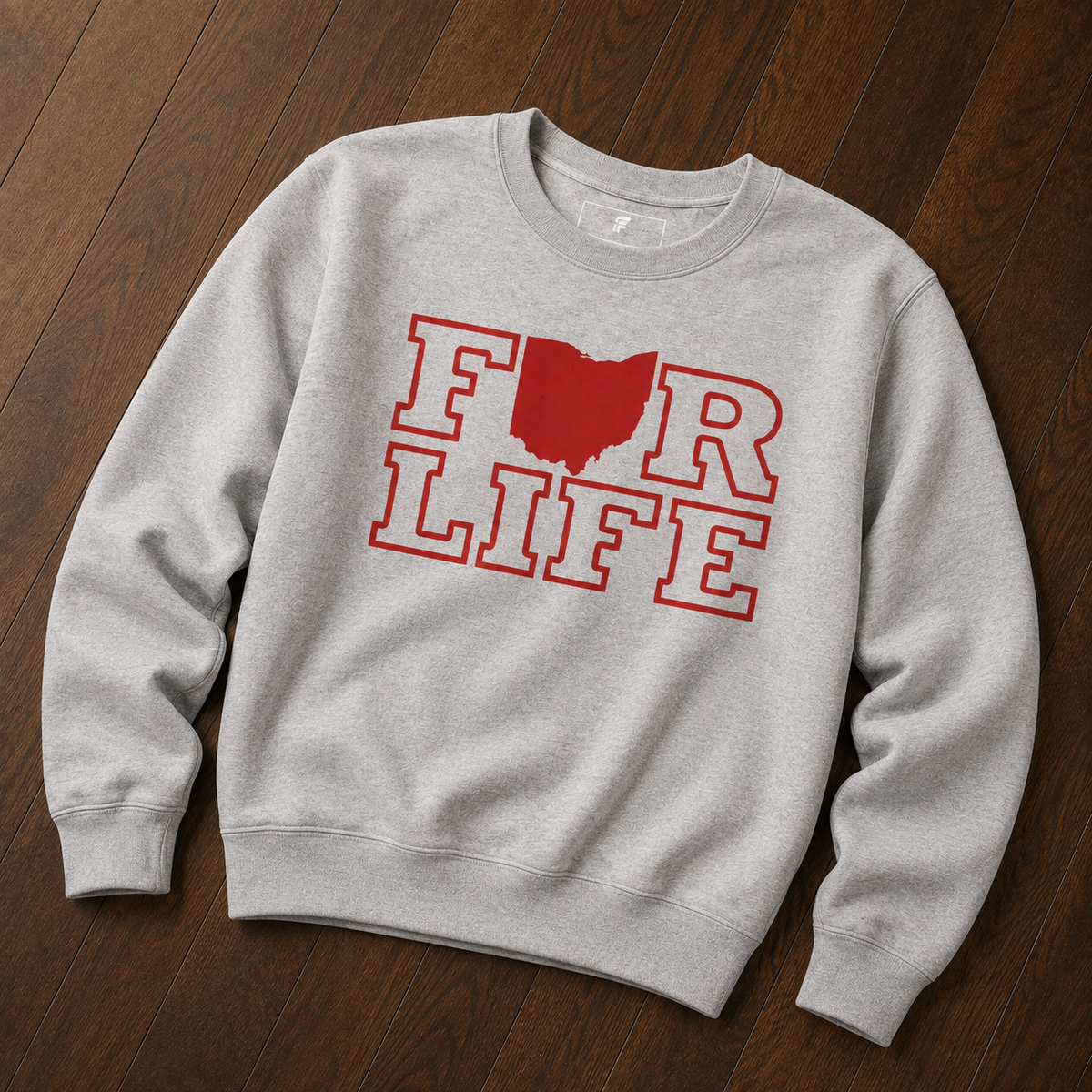 Ohio For Life Crew Sweatshirt