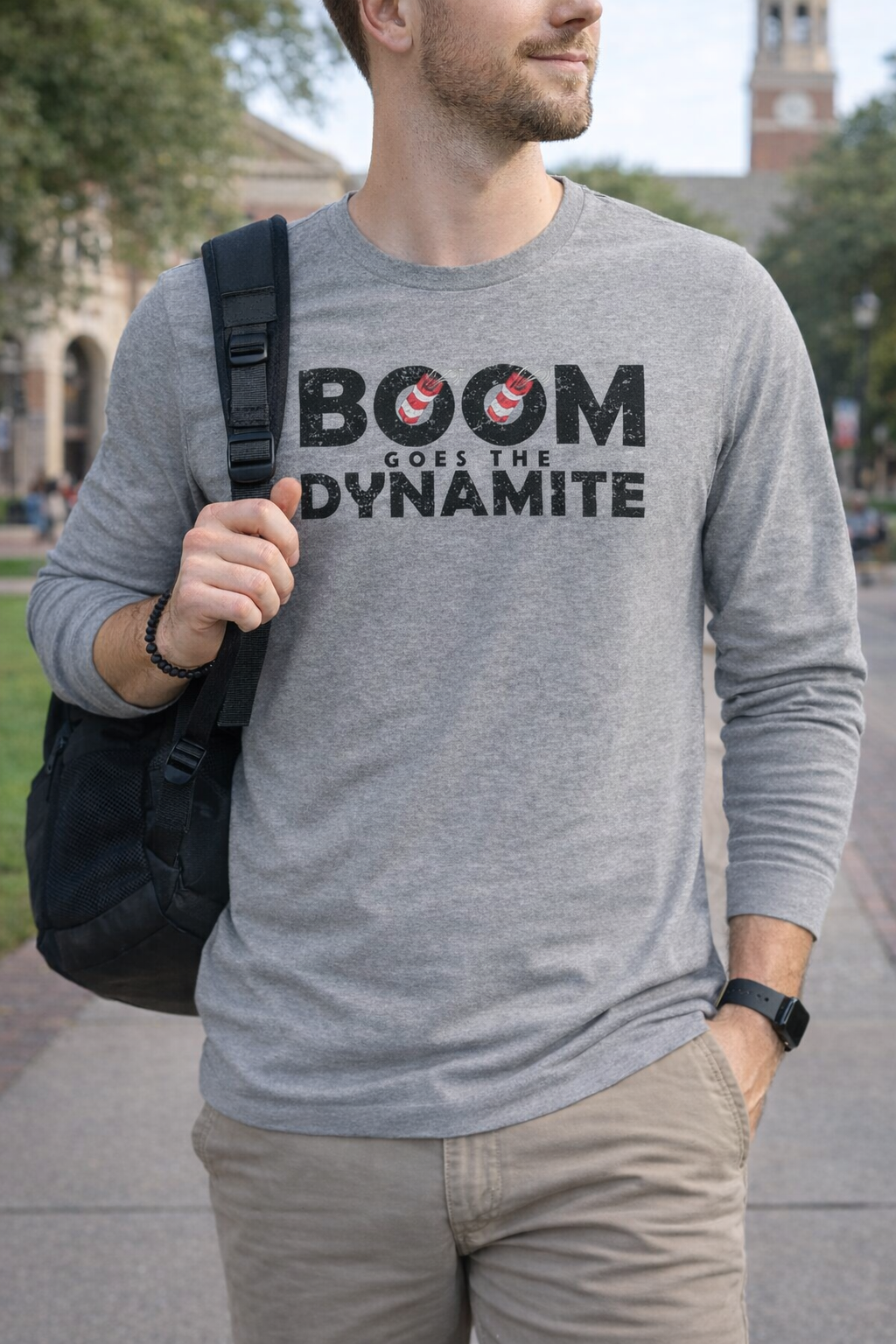Boom! Long Sleeve Tee