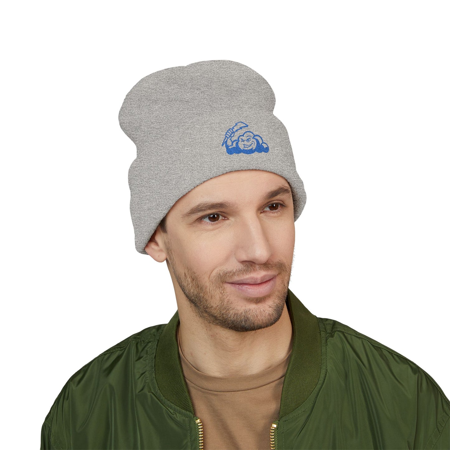 Storm Embroidered Beanie