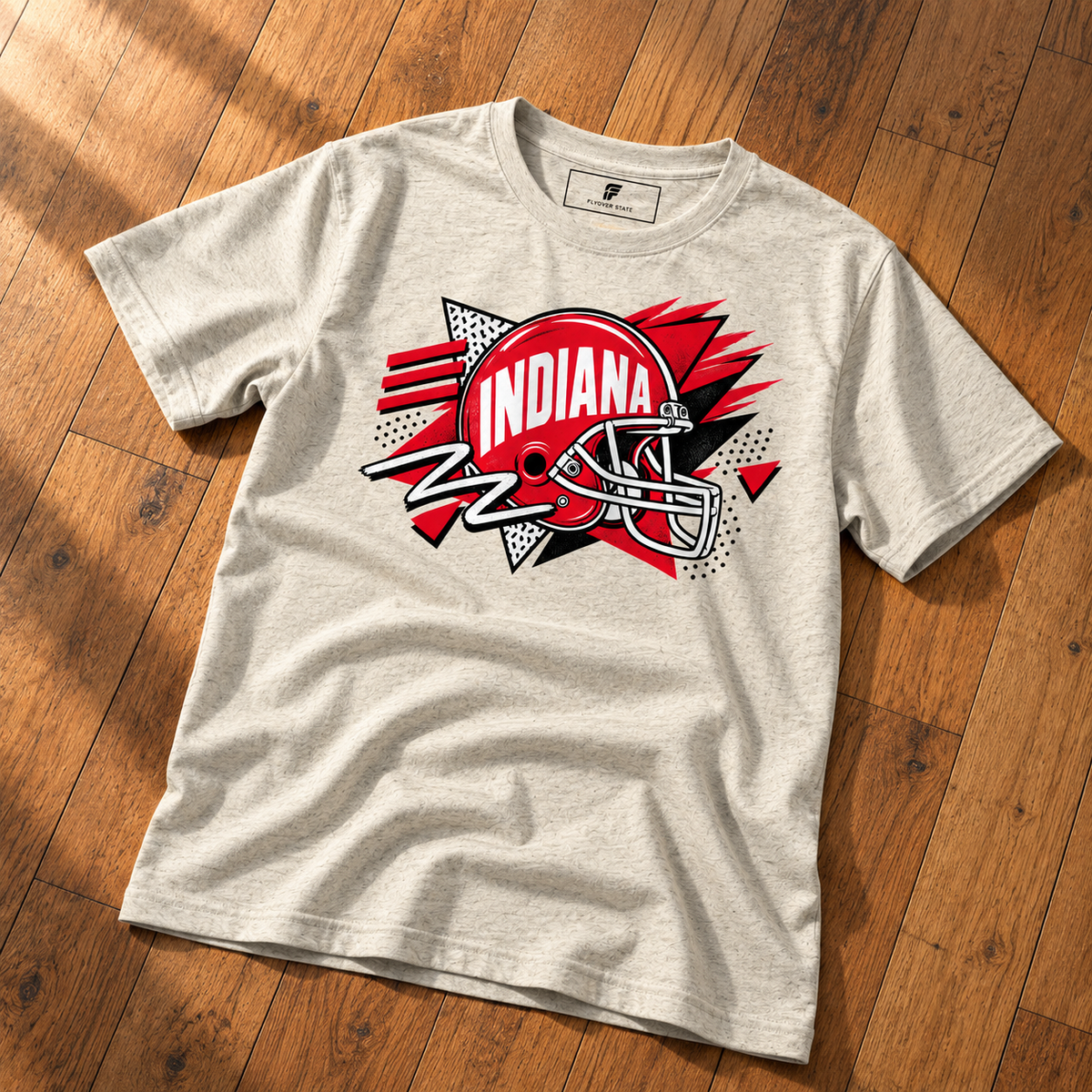 Indiana Retro Gridiron Tee