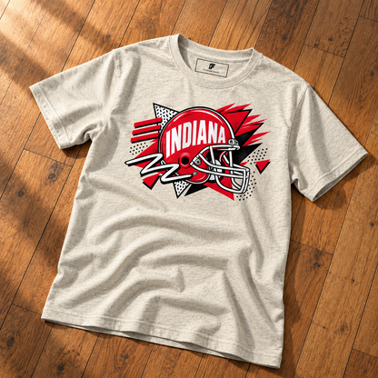 Indiana Retro Gridiron Tee