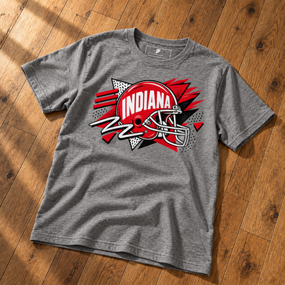 Indiana Retro Gridiron Tee