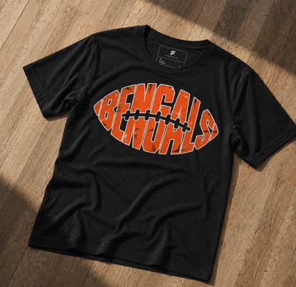 Bengals Football Tee