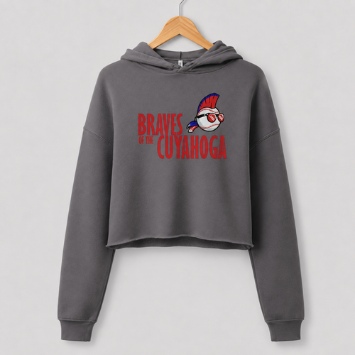 Braves of the Cuyahoga Crop Hoodie