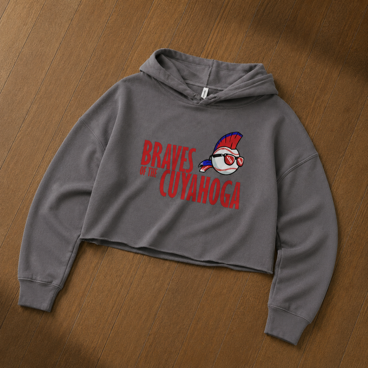 Braves of the Cuyahoga Crop Hoodie