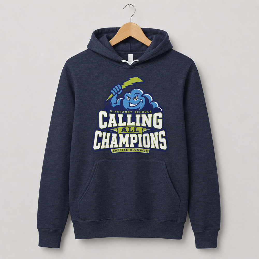 Calling All Champions Adult Hoodie