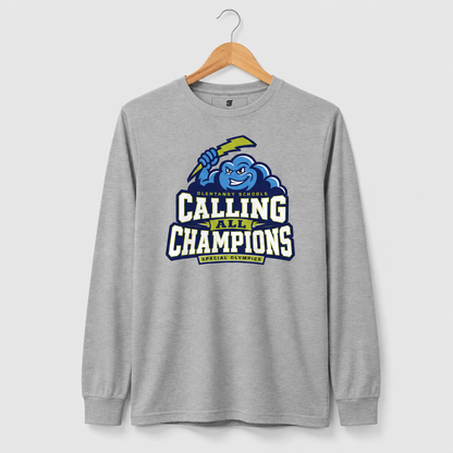 Calling All Champions Adult Long Sleeve Tee