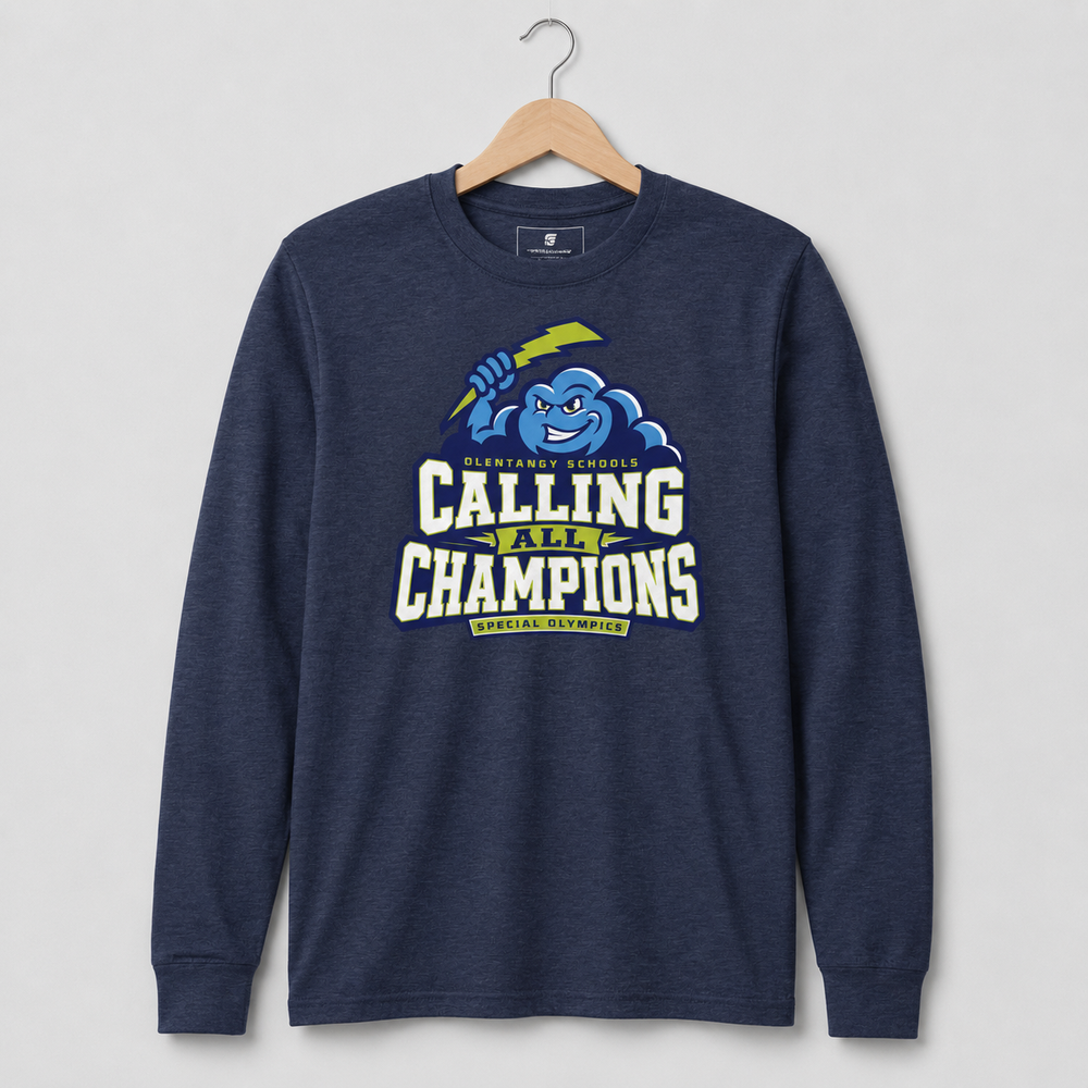 Calling All Champions Adult Long Sleeve Tee