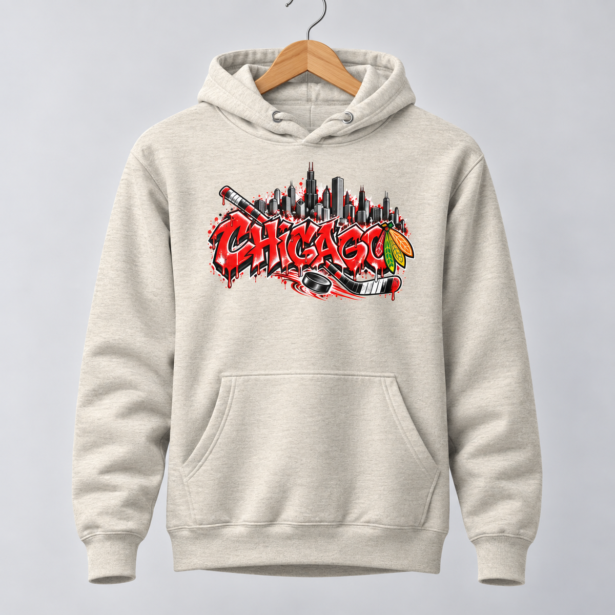 Chicago Ice Hoodie