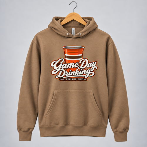 Cleveland Game Day Drinking Hoodie