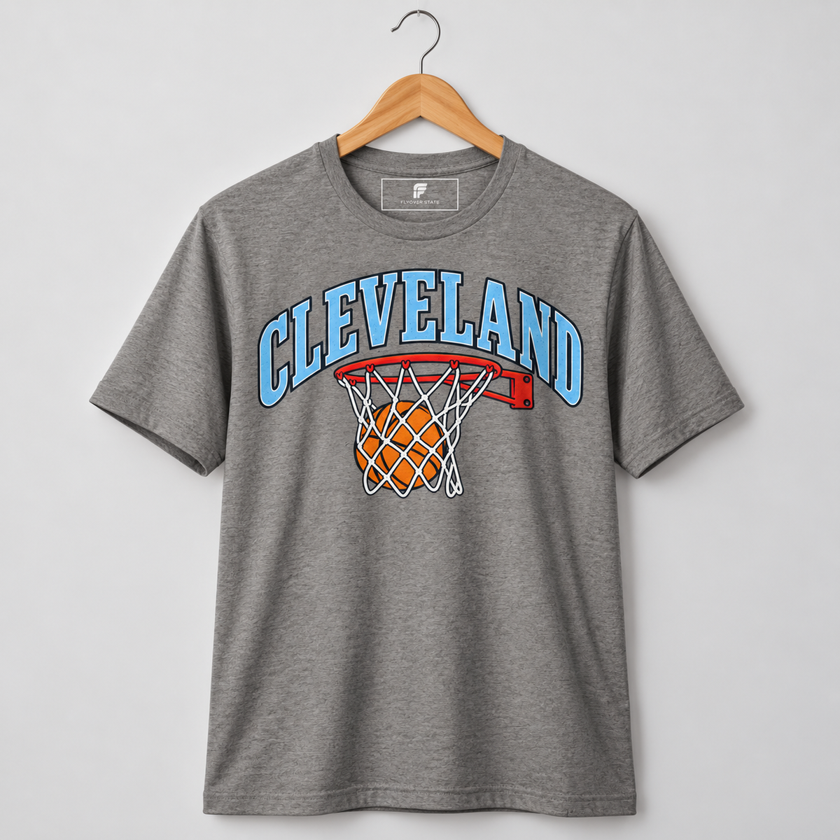 Cleveland Hoops Tee