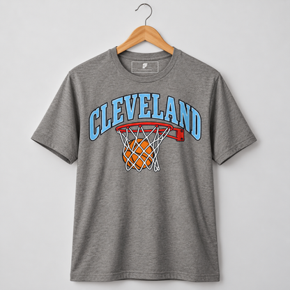 Cleveland Hoops Tee
