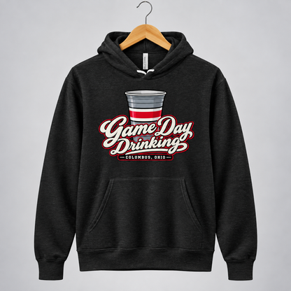 Columbus Game Day Drinking Hoodie