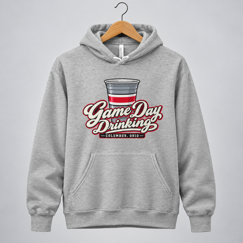 Columbus Game Day Drinking Hoodie