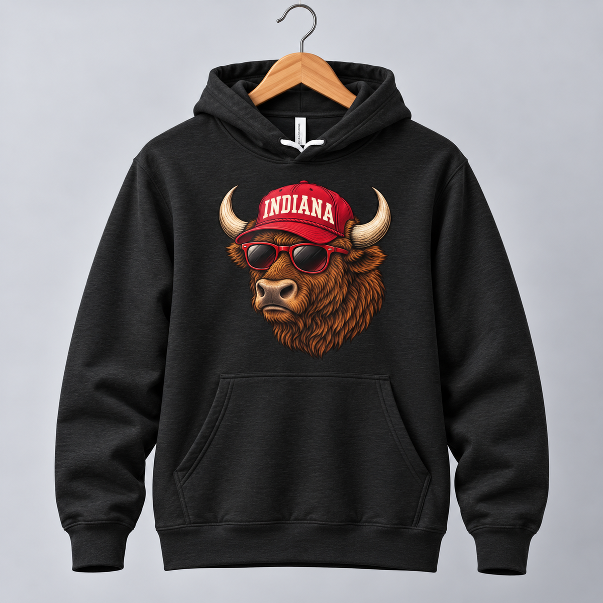 Cool Bison Hoodie