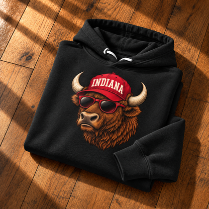 Cool Bison Hoodie