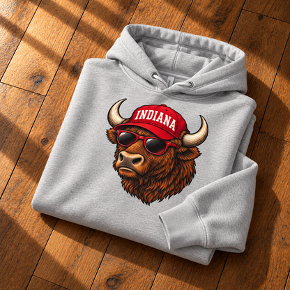 Cool Bison Hoodie