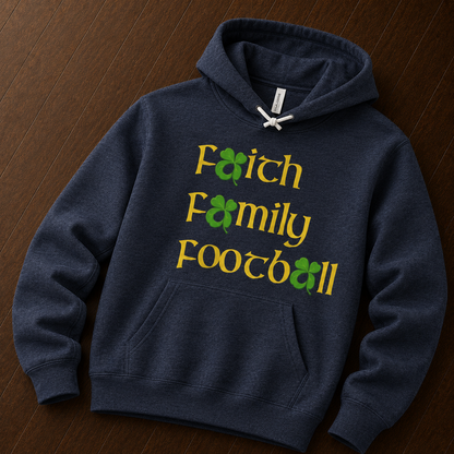 Faith Family & Football Hoodie