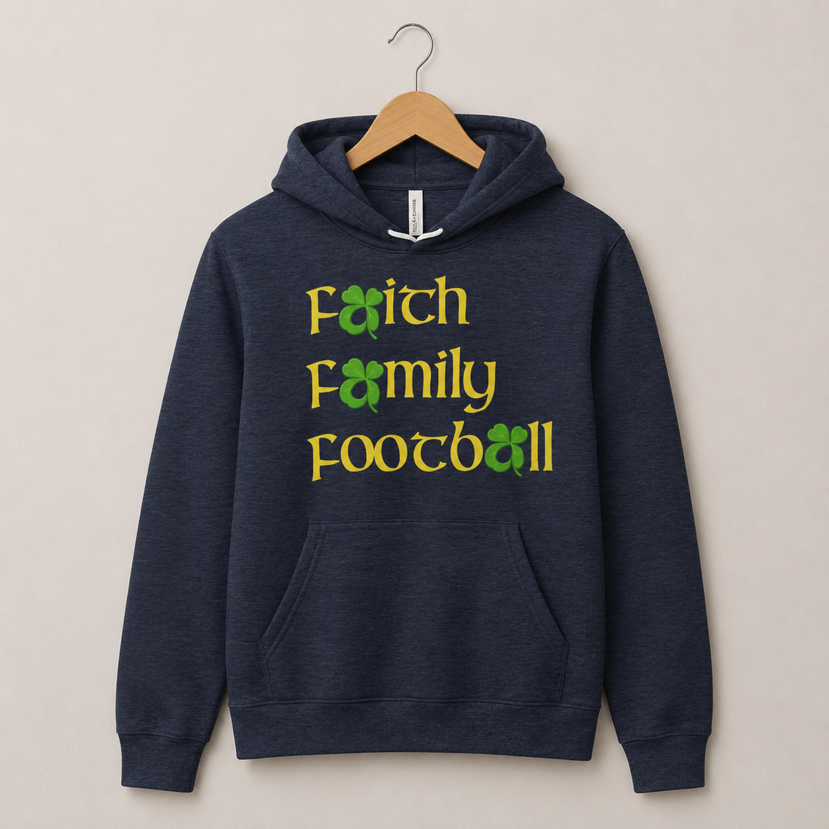 Faith Family & Football Hoodie