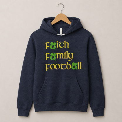 Faith Family & Football Hoodie