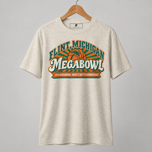 Flint Michigan Megabowl Tee