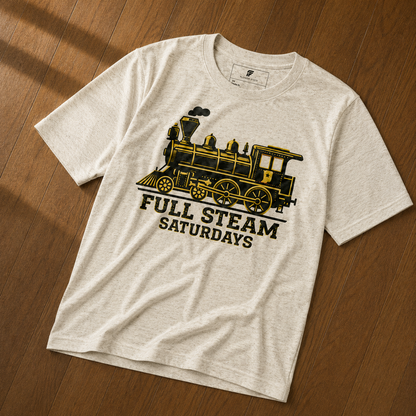 Full Steam Saturdays Tee