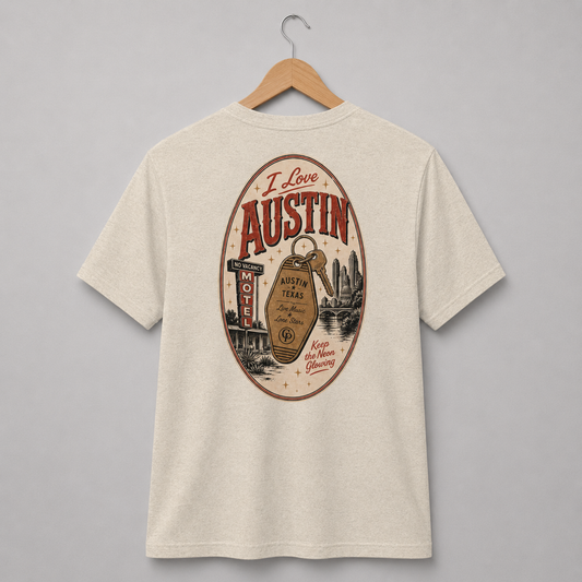 I Love Austin Tee