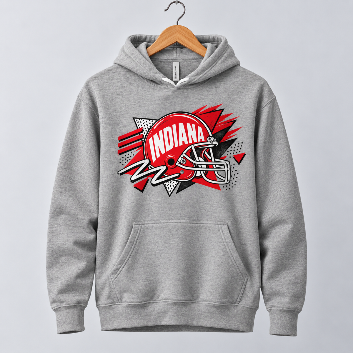 Indiana Retro Gridiron Hoodie
