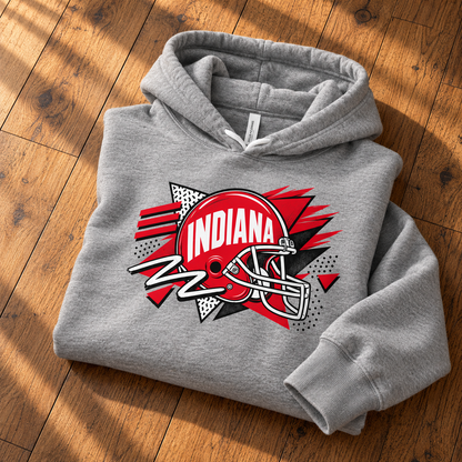 Indiana Retro Gridiron Hoodie