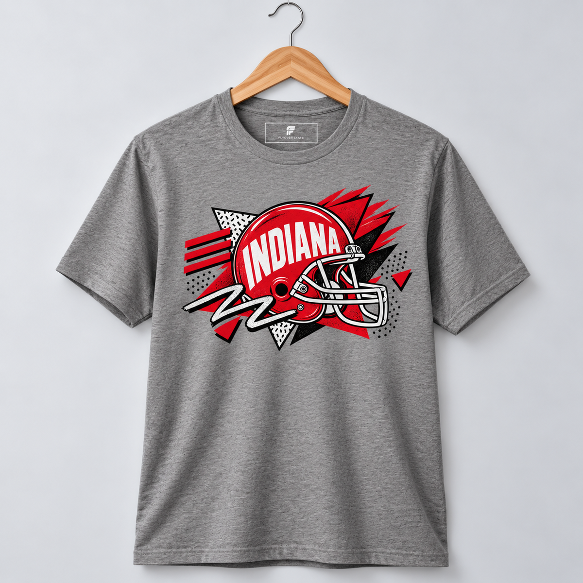 Indiana Retro Gridiron Tee
