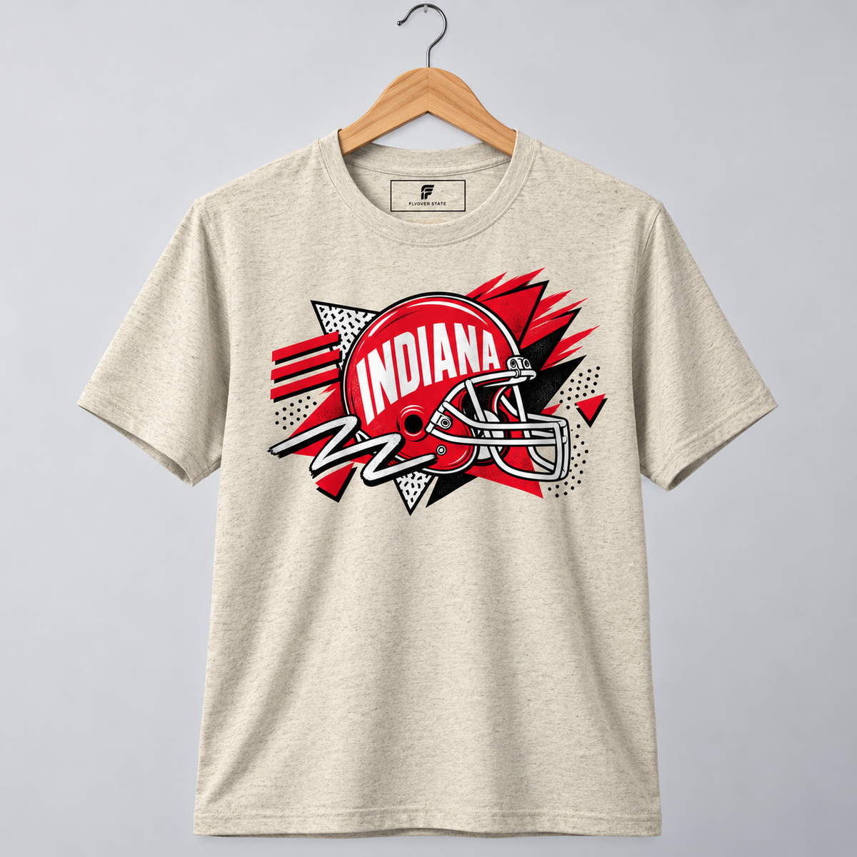 Indiana Retro Gridiron Tee