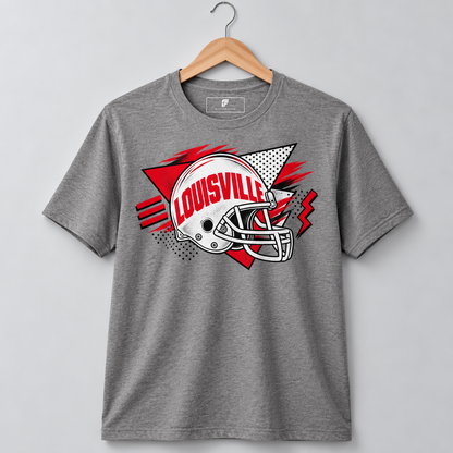 Louisville Retro Gridiron Tee