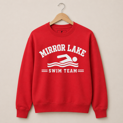 Mirror Lake Swim Team Crew Sweatshirt