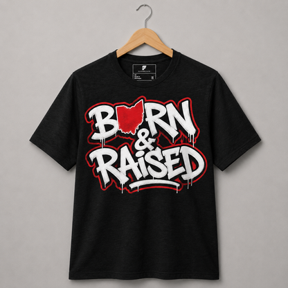 Ohio Born & Raised Tee