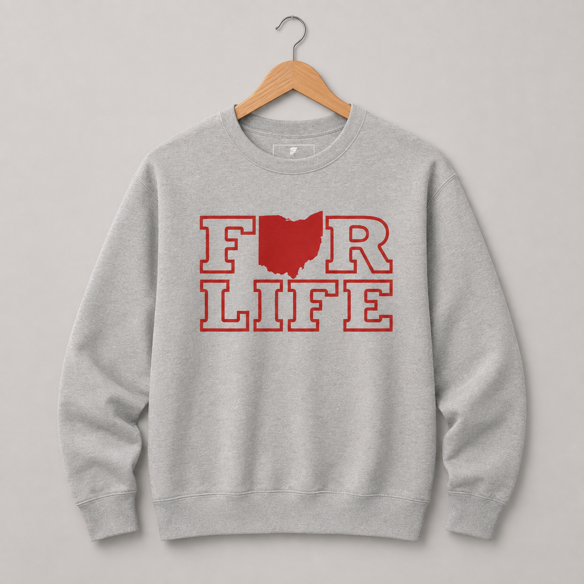 Ohio For Life Crew Sweatshirt