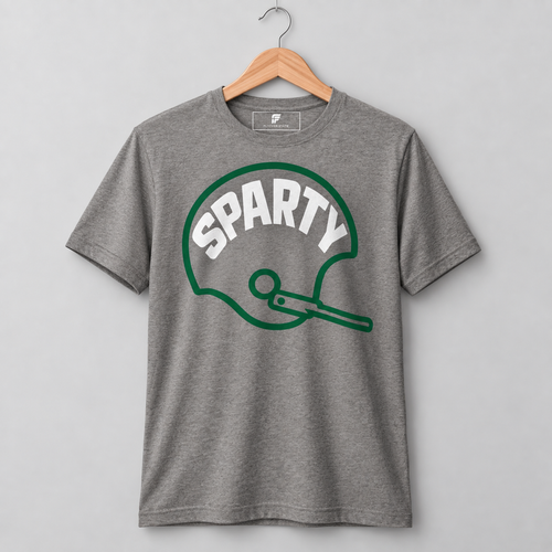 Sparty Gridiron Tee