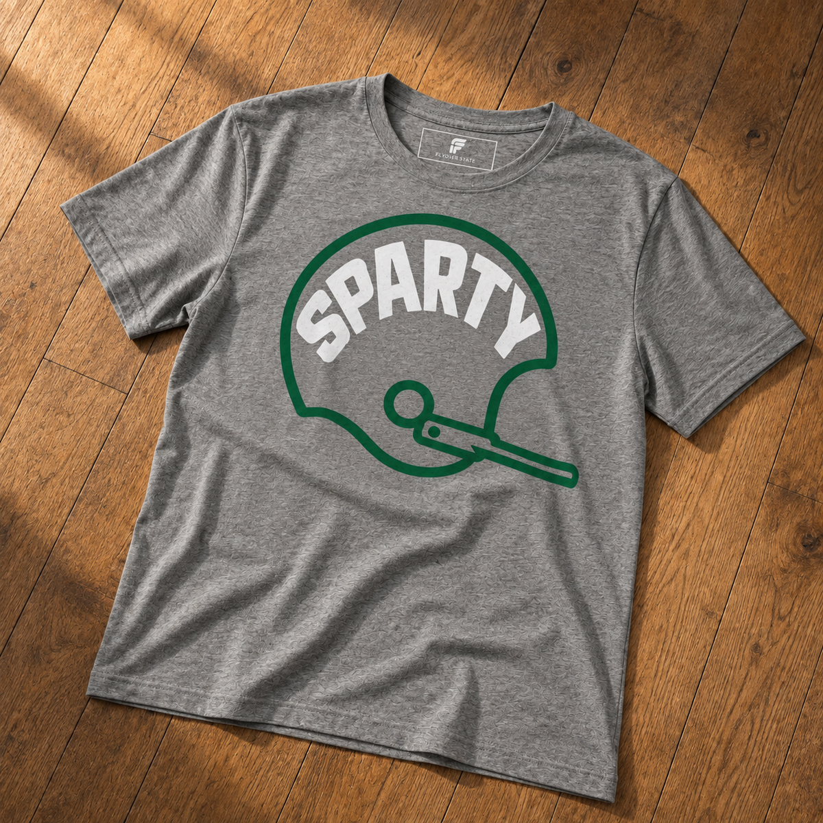 Sparty Gridiron Tee