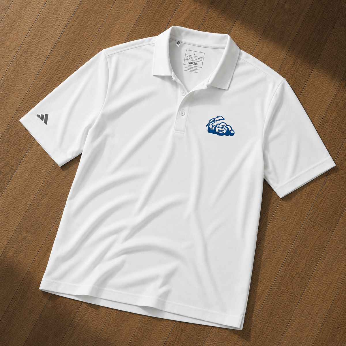 Storm Embroidered Adidas Polo