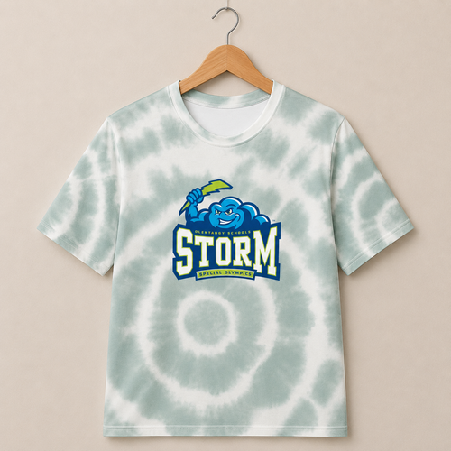 Storm Adult Moisture-Wicking Tie Dye Tee