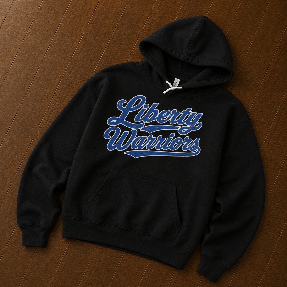 Warriors Script Hoodie