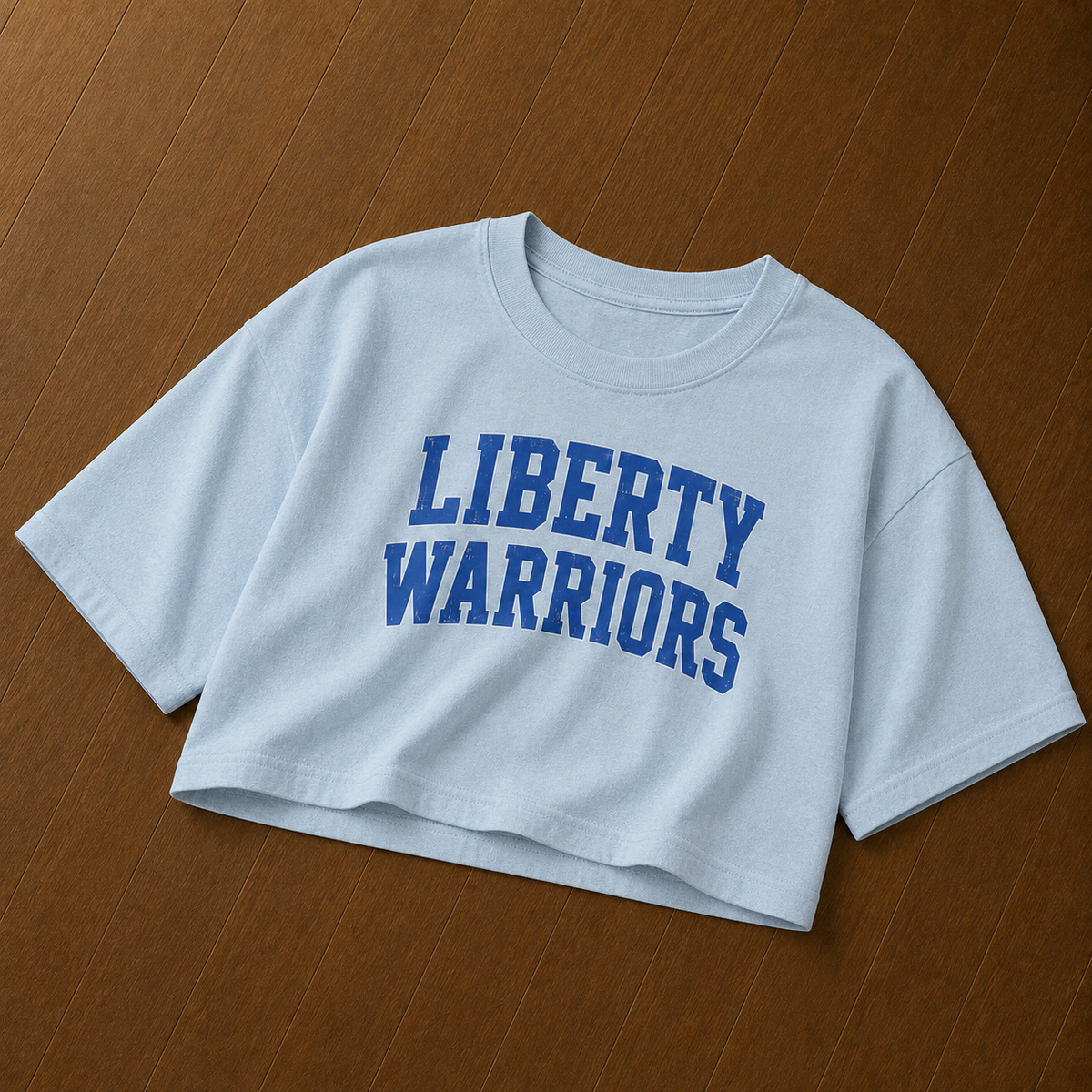Warriors Varsity Crop Top