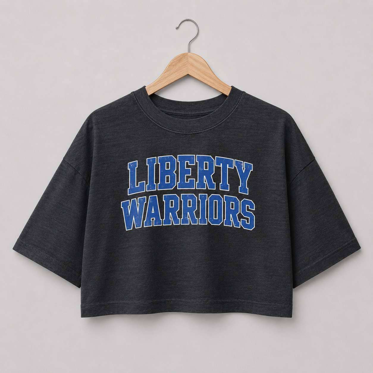 Warriors Varsity Crop Top